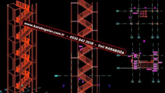 İstanbul Yangın Merdiveni İmalatı, Satışı ve Montajı | 0530 842 3938